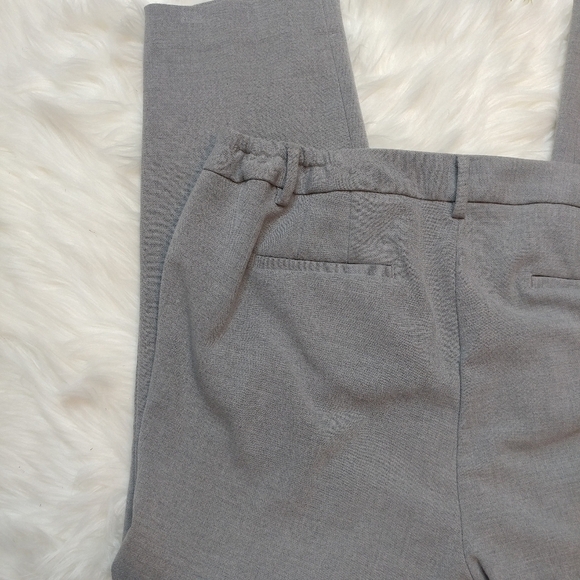 Talbots Grey High Waist Tailored Ankle Pant - Picture 9 of 12